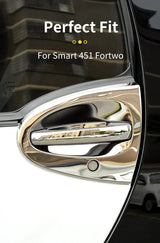 304 Stainless Door Handle Cover for Smart Fortwo Car Car Interior Accessory GMUNI