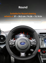 Suede Carbon Cover for Subaru WRX Forester Outback Car Interior Accessory Hocasen