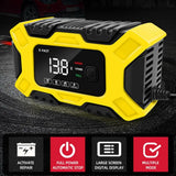 12V Car Battery Charger with Pulse Repair for Motorcycle 2018-2023 Car Interior Accessory EAFC