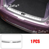 For Leapmotor B10 2025 2026 Car Stainless Trunk Scuff Plate Decoration Cover Trunk Threshold Protection Sticker Accessories