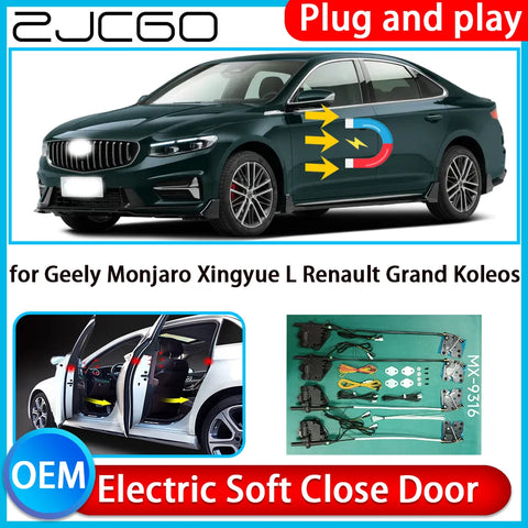 Electric Soft Close Door Kit for Geely Preface 2020–2025 Car Interior Accessory ZJCGO Default Title