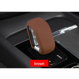 Gray Gear Shift Sleeve for Volvo XC90 2018-2026 Car Interior Accessory LINGLUYANG