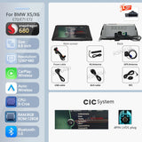 Snapdragon Wireless CarPlay Radio for BMW X5 X6 2007–2013