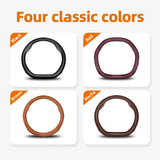 Ultra-Thin Breathable Leather Wheel for BMW Models Car Interior Accessory Hocasen