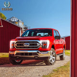 LED Reflection Bowl Headlights for Ford F-150 21-24 LED Ambient Light vland