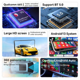 13.3" Qualcomm Android 13 Stereo with CarPlay for Toyota Highlander Android Head Unit Aotsr