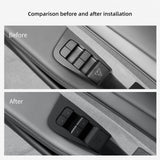 Tesla Model Y Launch 2025 Juniper Car Glass Lift Switch Panel Door Armrest Lift Control Trim Cover Silicone Car Interior Acce