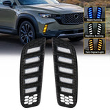 Dynamic DRL Turn Signal Lights for Mazda CX-50 Car Interior Accessory MAGIC COLORM 3 Colors DRL
