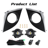 LED Fog Lamp Assembly DRL for Toyota Corolla 2014-2016 LED Ambient Light MAGIC COLORM