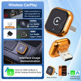 Wireless CarPlay Adapter Type-C for VW Toyota Audi CarPlay Adapter AKAMATE