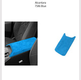 For BMW X3 G45 G48 (2025-) Car Armrest Box Center Console Lid Armrest Cover Accessories Suede Cover Sticker