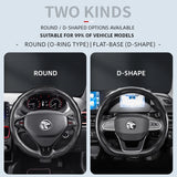 Steering Wheel Cover Snap-On Wave for Proton Car Interior Accessory Hocasen