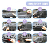 Window Armor Storage Rack for Jeep Grand Cherokee 2007-2010 Car Interior Accessory HEBE
