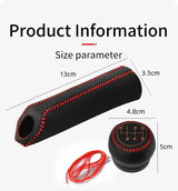 Suede Gear Shift Knob & Handbrake Covers for GR86