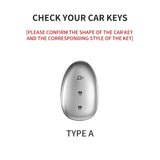 For Suede Car Key Cover Protection Accessories Car Interior Accessory OEM