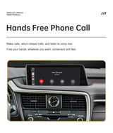 Wireless CarPlay and Android Auto Module for Lexus RX 2016-2019