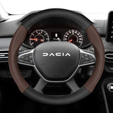 Carbon Fiber Steering Wheel Cover for Dacia Models