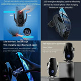 Wireless Charging Phone Mount for Mercedes Benz GLE 2020-2025 Car Phone Holder CATUSIKI