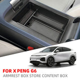 Car Armrest Storage Box for Xpeng G6 Car Storage Box OEM