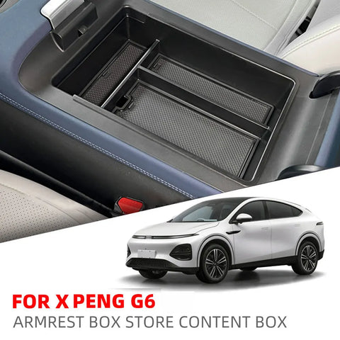 Car Armrest Storage Box for Xpeng G6 Car Storage Box OEM