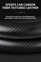 Matte Suede Carbon Fiber Cover for Sandero Duster