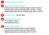USB Wireless TPMS Tire Pressure Monitoring System for Android Car Interior Accessory RSNAVI