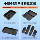 For XPeng G6 Car Wireless Charger Dust Mat Under Console Box Storage Interior Mod for 2023-2025