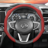 Perforated Leather Wheel Cover for Perodua Myvi