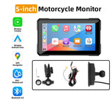 5/7in Waterproof Motorcycle CarPlay GPS Monitor AKAMATE