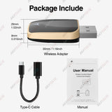 2in1 Wireless CarPlay Adapter for Original Car Radios CarPlay Adapter AKAMATE