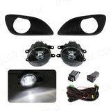 Fog Lamp DRL for Toyota Yaris 2007-2011 Sedan LED Ambient Light MAGIC COLORM A White Sedan