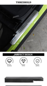 Door Sill Threshold Cover for Suzuki Jimny 2019-2025 Car Interior Accessory HEBE