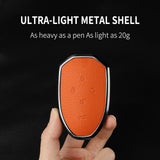 5 Button Aluminum Alloy Goatskin Car Key Case Cover For Trumpchi GAC 2021 Empow J11 J12 J13 J14 J15 J16 GS8 Keychain Accessor