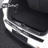 For Leapmotor C10 2024-2025 Car Stainless Steel Rear Trunk Scuff Plate Cover Protector Sill Trunk Tread Plate Trim Accessorie