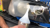 Car Headlight Polish Restoration Kit, Headlight Polishing Cleaning Kit, Anti-Scratch Hydrophobic Car Headlight Repair Polish