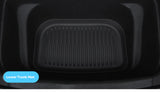 Trunk Mat for 2024 Tesla Model 3+ Highland TPE Piano Key Style Front Rear Trunk Frunk Storage Waterproof Protective Pad Car I