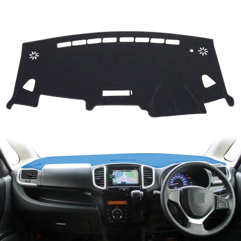Custom Plush Dashboard Mat for Suzuki Solio 2012–2014 Dashboard Mat CATUSIKI Right-Rudder