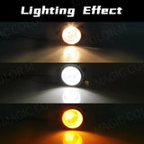LED Fog Light Assembly for Toyota Ractis 2010-2014 Car Interior Accessory MAGIC COLORM