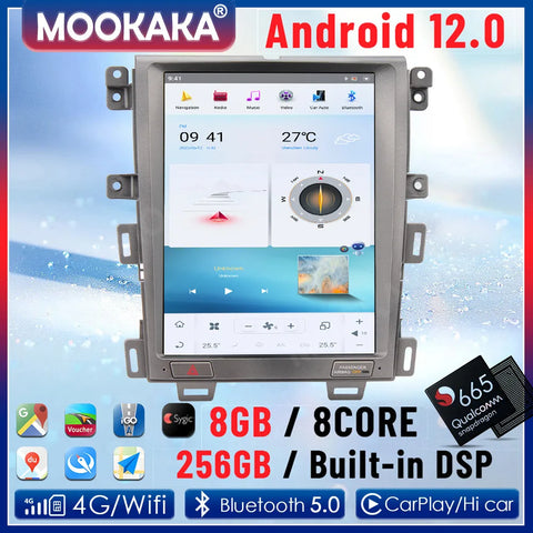 12.1-inch Android Multimedia System for Ford Edge 2007–2014 Android Head Unit Aotsr