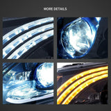 Mercedes Metris LED Matrix Headlights with Blue DRL Headlight Assembly Vland