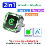 Wireless CarPlay Adapter for OEM Android Auto Cars