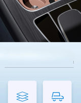 Mercedes-Benz E-Class E300L E260L 2017-2025 Car Central Control Storage Pad Cup Silicone Pad Interior Decoration Car Interior