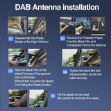 1Din Bluetooth MP3 Radio for Porsche Mercedes BMW