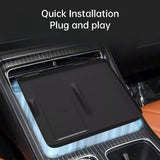 For Chery Tiggo 8 Lepas 8 ICE C-DM PHEV 2026 Car Wireless Charging Pad Silicone Anti-slip Mat Interior Accessories Car Wirele