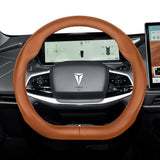Perforated Leather Steering Wheel Cover for GWM Deepal