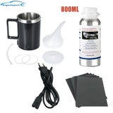 Auto Headlight Polishing Restoration Kit Car Headlight Restorer Repair Set 800ML Liquid Polymer Evaporator Car Interior Acces