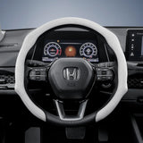 Suede Snap-On Steering Wheel Cover for Honda Civic