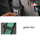 Universal Suede Seat Belt Buckle Pads for Car Trim