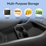 For Hyundai Tucson 2025 Electronic Transmission Center Console Lower Storage Box Organizer Tray Black Car Interior Accessory
