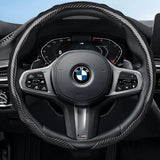 BMW Snap-On Carbon Fiber Sports Steering Wheel Cover